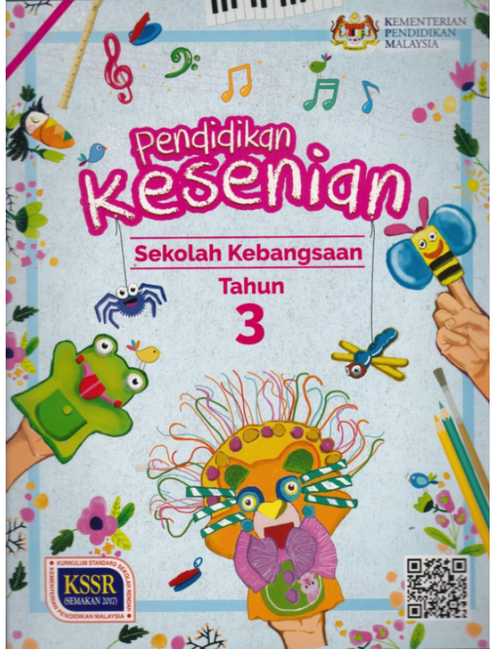 BUKU TEKS PENDIDIKAN KESENIAN TAHUN 3 ISBN 9789834920548 CAIE