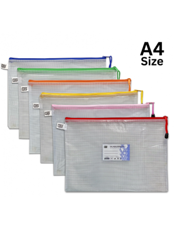 A4 ZIPPER SOFT MESH BAG 9556655013182