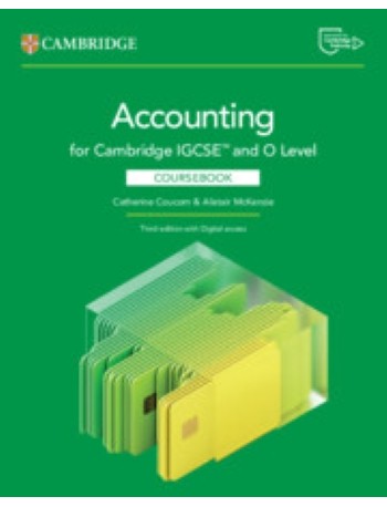 CAMBRIDGE IGCSE AND O LEVEL ACCOUNTING COURSEBOOK WITH DIGITAL ACCESS (2 YEARS) (ISBN: 9781009814492)