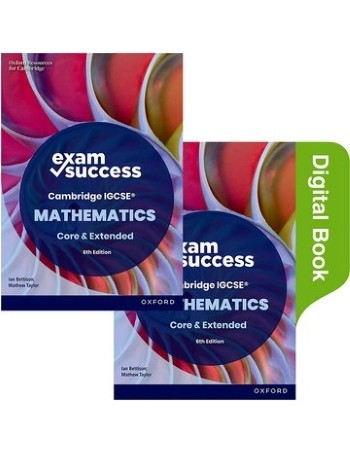 NEW CAMBRIDGE IGCSE COMPLETE MATHEMATICS: EXAM SUCCESS GUIDE 2E (PRINT & DIGITAL BOOK) (ISBN: 9781382056502)