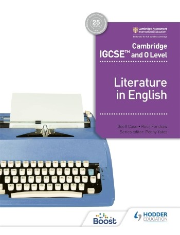 CAMBRIDGE IGCSE AND O LEVEL LITERATURE IN ENGLISH TEXTBOOK (ISBN: 9781398317512)