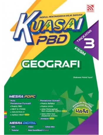 KUASAI PBD GEOGRAFI TINGKATAN 2 KSSM (ISBN: 9786294702820)