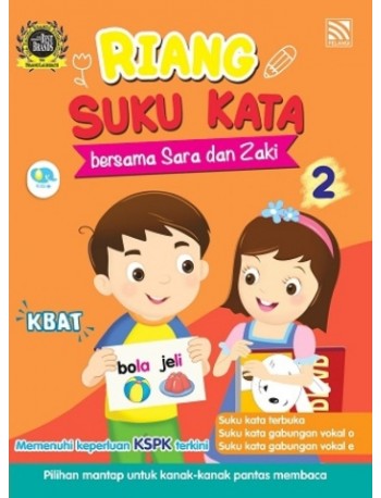 RIANG SUKU KATA BERSAMA SARA & ZAKI BUKU 2 (ISBN: 9786297557649)