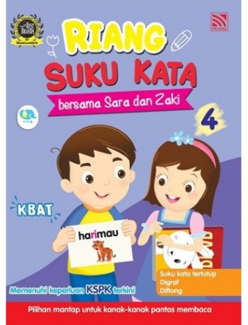 RIANG SUKU KATA BERSAMA SARA & ZAKI BUKU 4 (ISBN: 9786297557663)