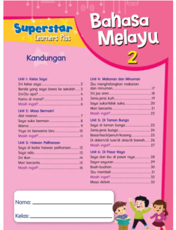 SUPERSTAR LEARNER 2 BAHASA MELAYU (FOREIGNER) (ISBN: 9789670007366)