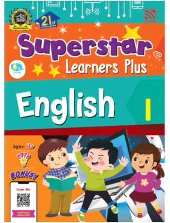 SUPERSTAR LEARNERS ENGLISH 1 AGES 4 (ISBN: 9789670007526)