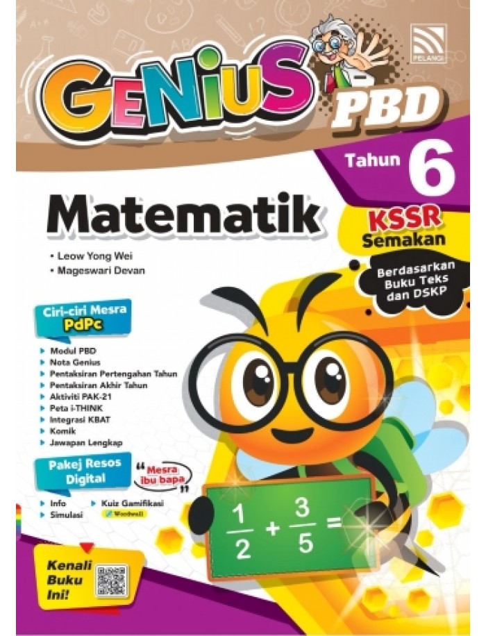 Genius PBD Matematik Tahun 6 KSSR (ISBN: 9789670084602) | CAIE | New ...