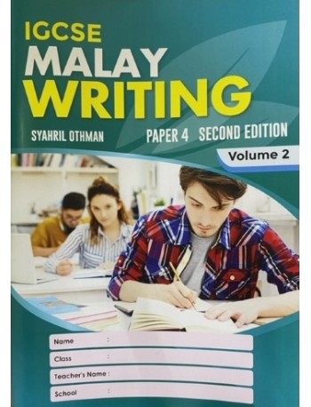 IGCSE MALAY WRITING PAPER 4 EDISI 2-VOL.2 (ISBN: 9789671960264)