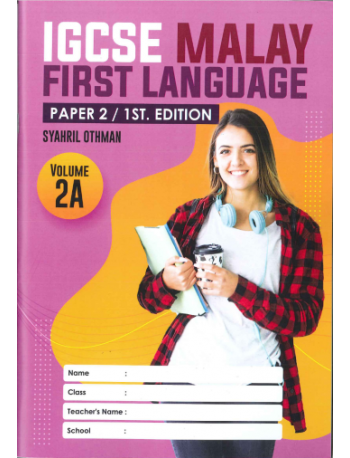 IGCSE MALAY FIRST LANGUAGE PAPER 2 EDISI 1-2A (ISBN: 9789672868163)