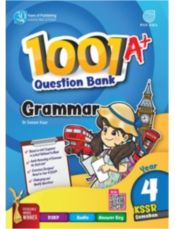 SMART 1001 A+ QUESTION BANK GRAMMAR YEAR 4 (ISBN: 9789674664053)