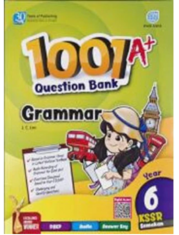 1001 A+ QUESTION BANK YEAR 6 - GRAMMAR (ISBN: 9789674667429)