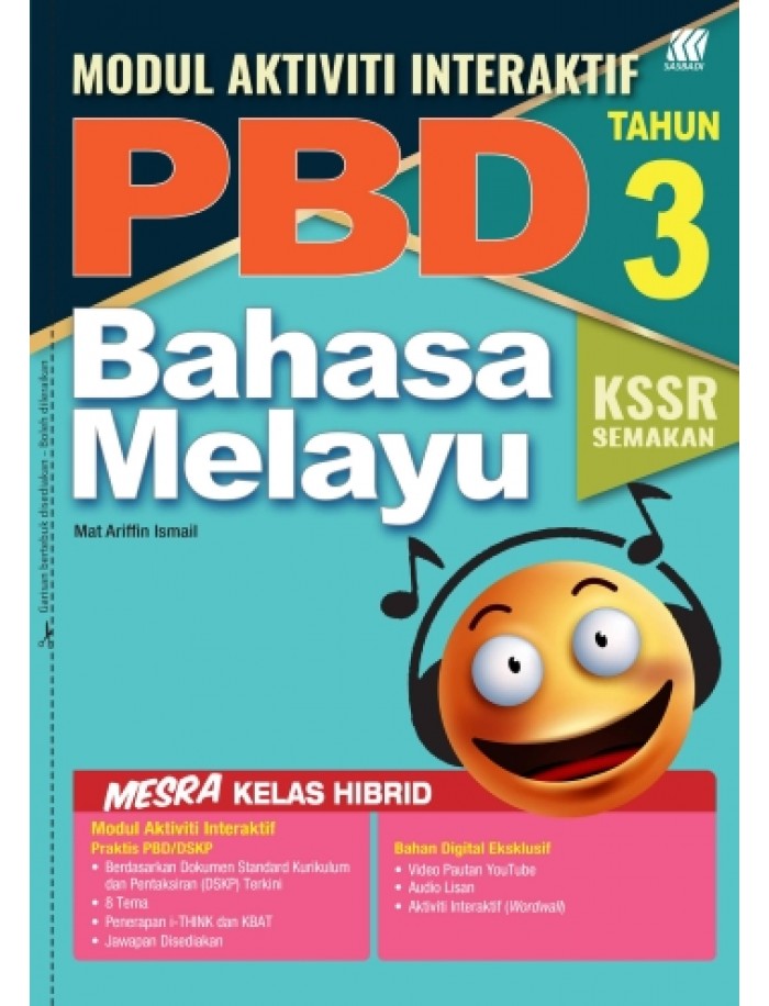 MODUL INTERAKTIF PBD KSSR BAHASA MELAYU TAHUN 3 (ISBN: 9789837730854 ...