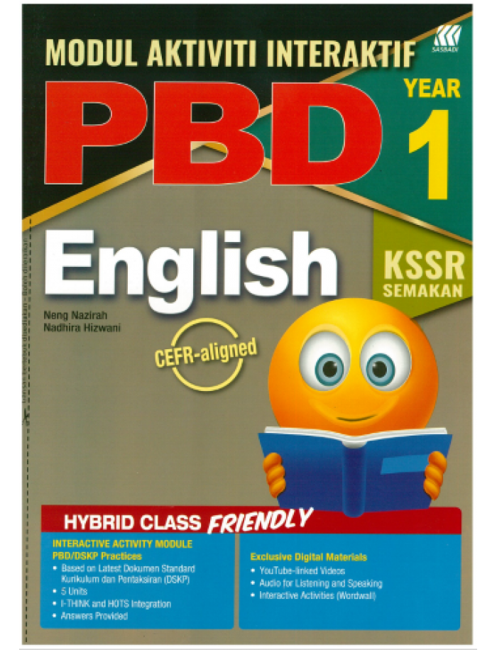 Modul Interaktif PBD KSSR English Year 1 (ISBN: 9789837730861) | CAIE ...