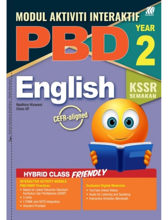 MODUL INTERAKTIF PBD KSSR ENGLISH YEAR 2 (ISBN: 9789837730878) | CAIE ...