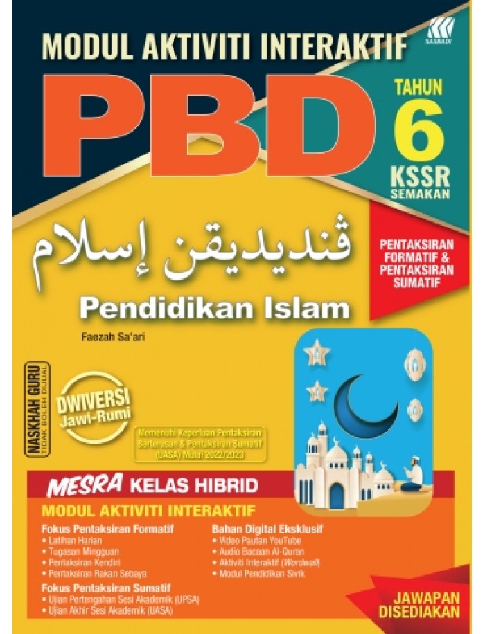 Modul Interaktif PBD KSSR Pendidikan Islam Tahun 6 (ISBN: 9789837731608 ...