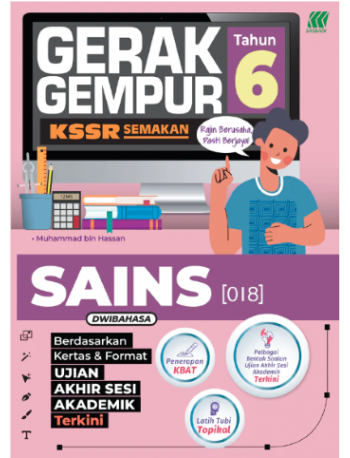 GERAK GEMPUR KSSR SEMAKAN SAINS TAHUN 6-DWIBAHASA (ISBN: 9789837738928)