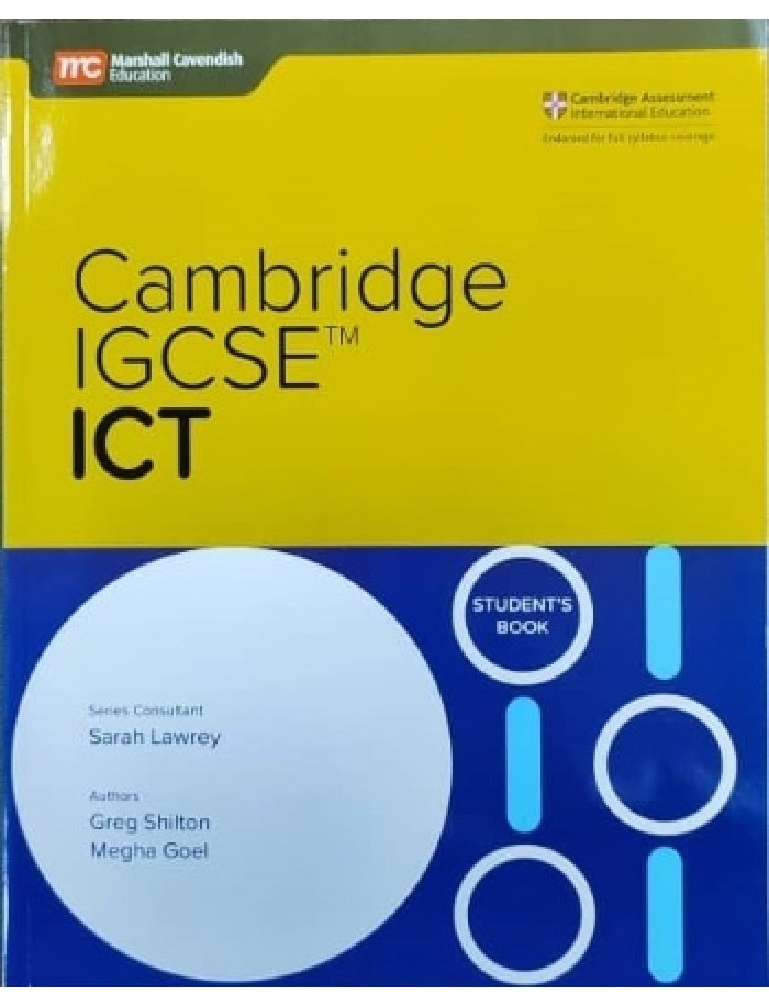 IGCSE ICT STUDENT BOOK + EBOOK ( ISBN: 9789814941563) | CAIE | New ...