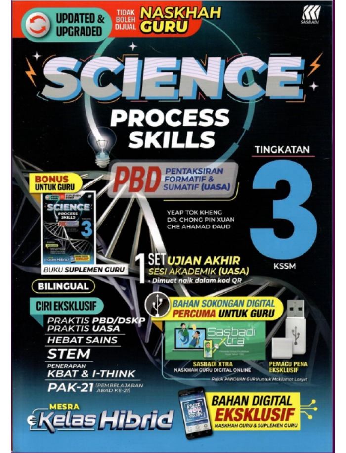 Science Process Skills Kssm Sains Ting 3 Edisi 2023 