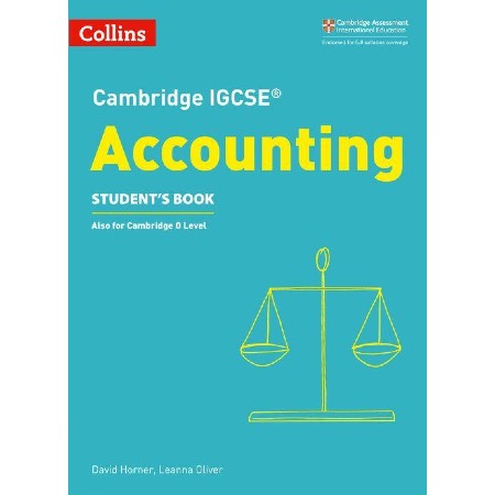 COLLINS CAMBRIDGE IGCSE ACCOUNTING STUDENT'S BOOK (ISBN: 9780008254117)